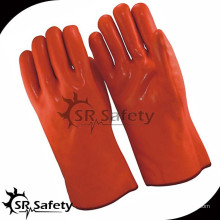 SRSAFETY pvc hand handschuh / pvc sicherheitshandschuh / pvc beschichteten handschuh